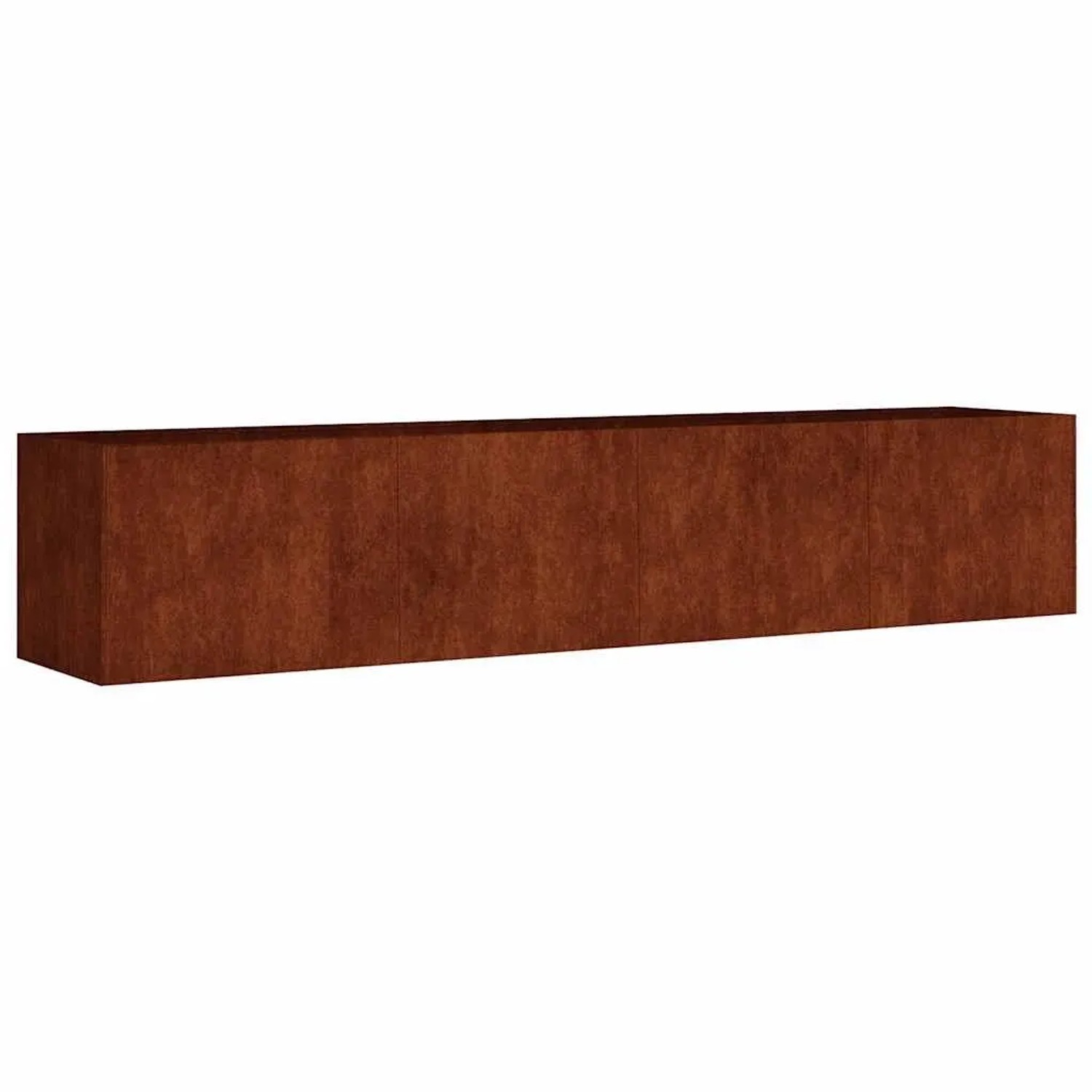 Furnicato Hochbeet 200x40x40 Cm Cortenstahl
