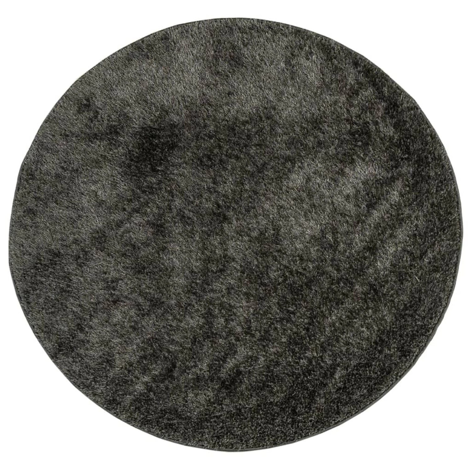 vidaXL Teppich Istan Hochflor Glänzend Anthrazit  200 Cm 1932657 günstig online kaufen