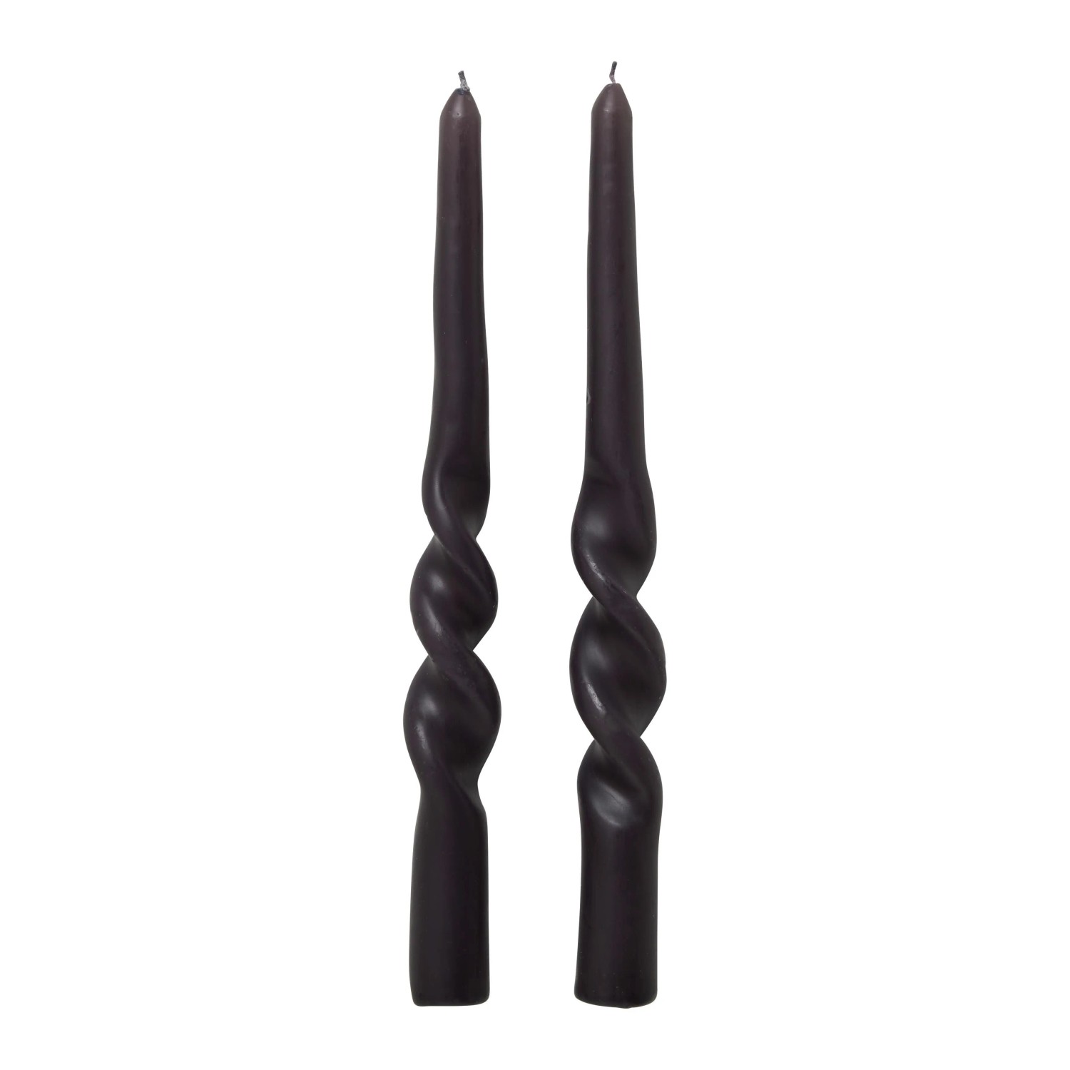 Modern Living Stabkerze Carina Anthrazit, 2er Set