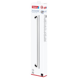 Tesa Elegaant Handtuchstange doppelt, Chrom, in Produktverpackung.