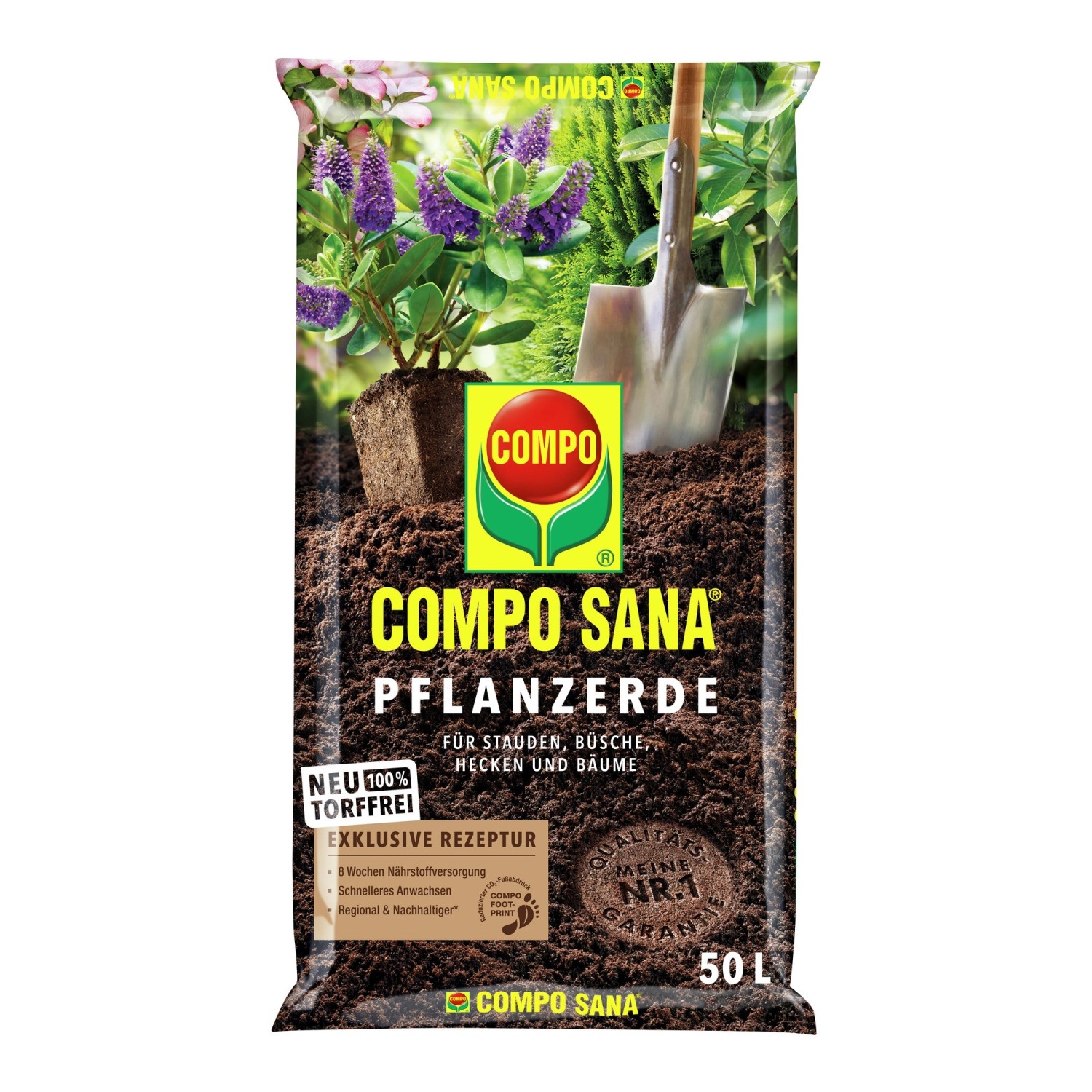 Compo Sana Pflanzerde torffrei 50 l