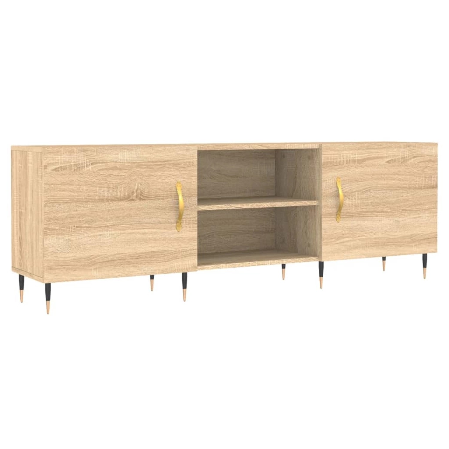VidaXL TV-Schrank Sonoma-Eiche 150x30x50 cm Holzwerkstoff  Modell 3 günstig online kaufen