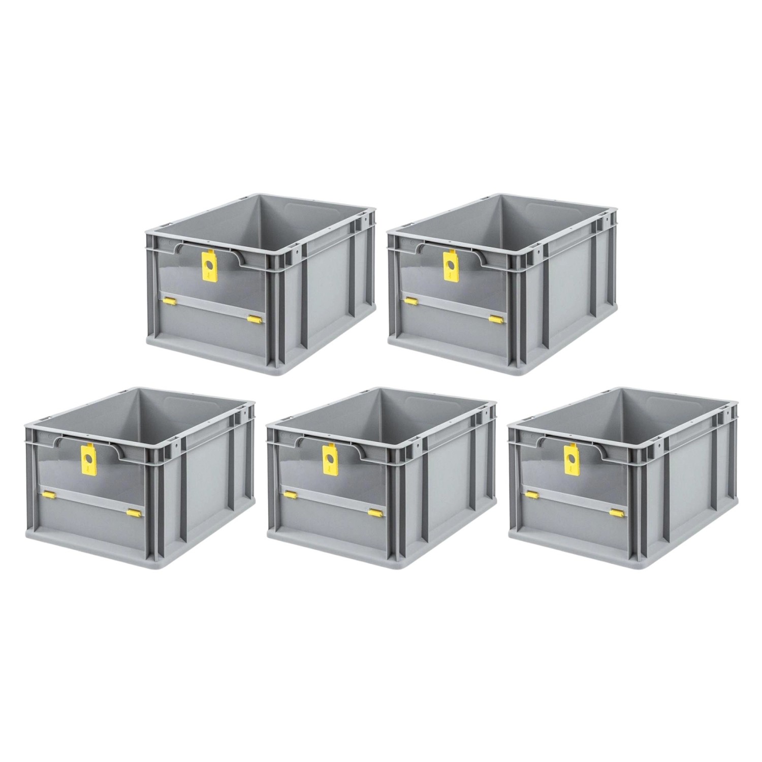 PROREGAL SparSet 5x Eurobox NextGen Insight Cover HxBxT 22 x 30 x 40 20 Lit günstig online kaufen