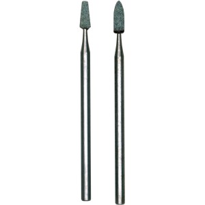 Proxxon Schleifstifte, 2 Stück, Silizium-Carbid, für Miniaturwerkzeuge.