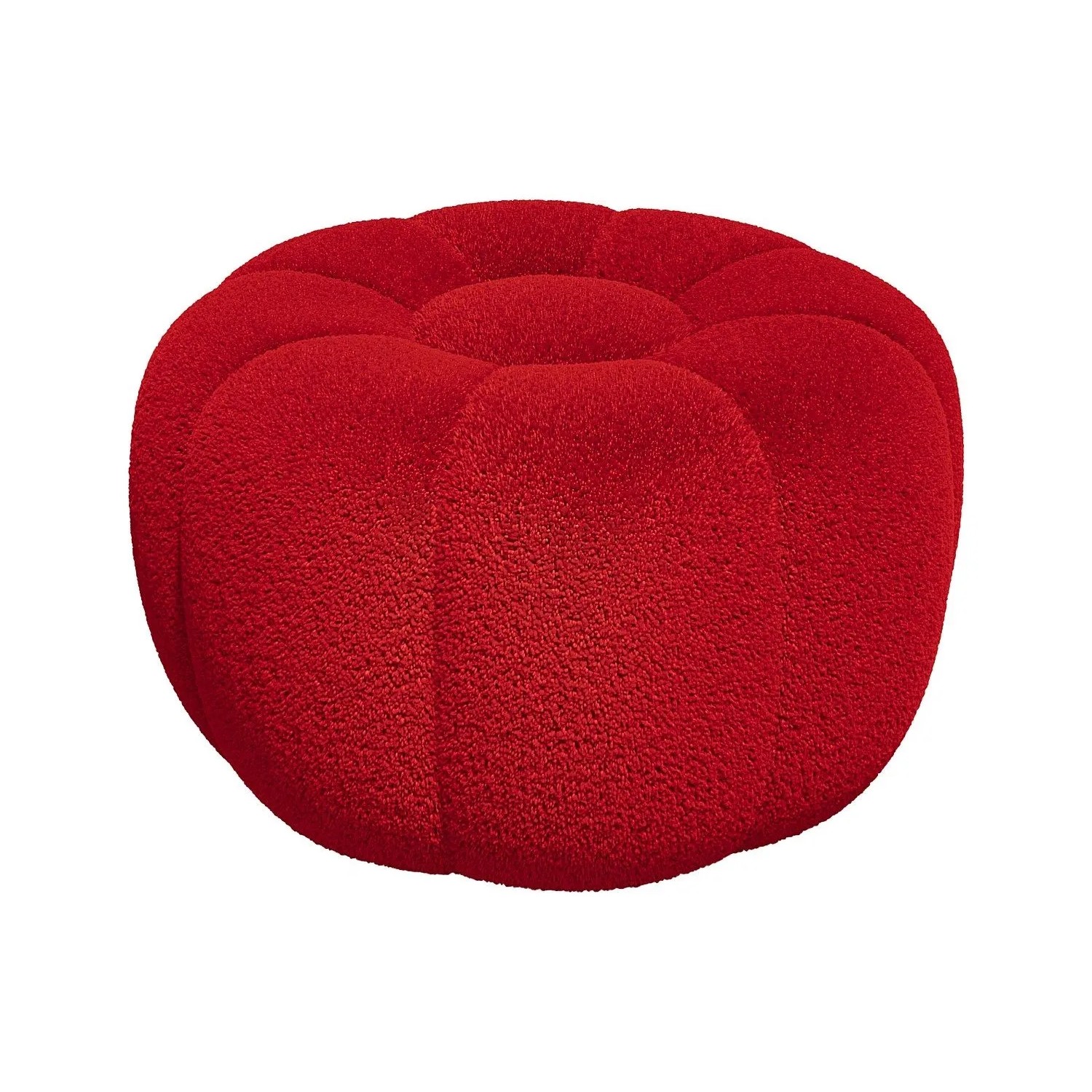 Vente-unique Sitzhocker Delpoda Rot 65 cm
