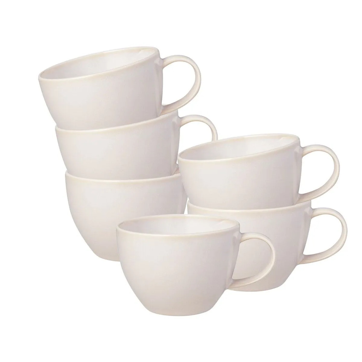 like. by Villeroy & Boch Crafted Kaffeetassen 247 ml 6er Set Cotton