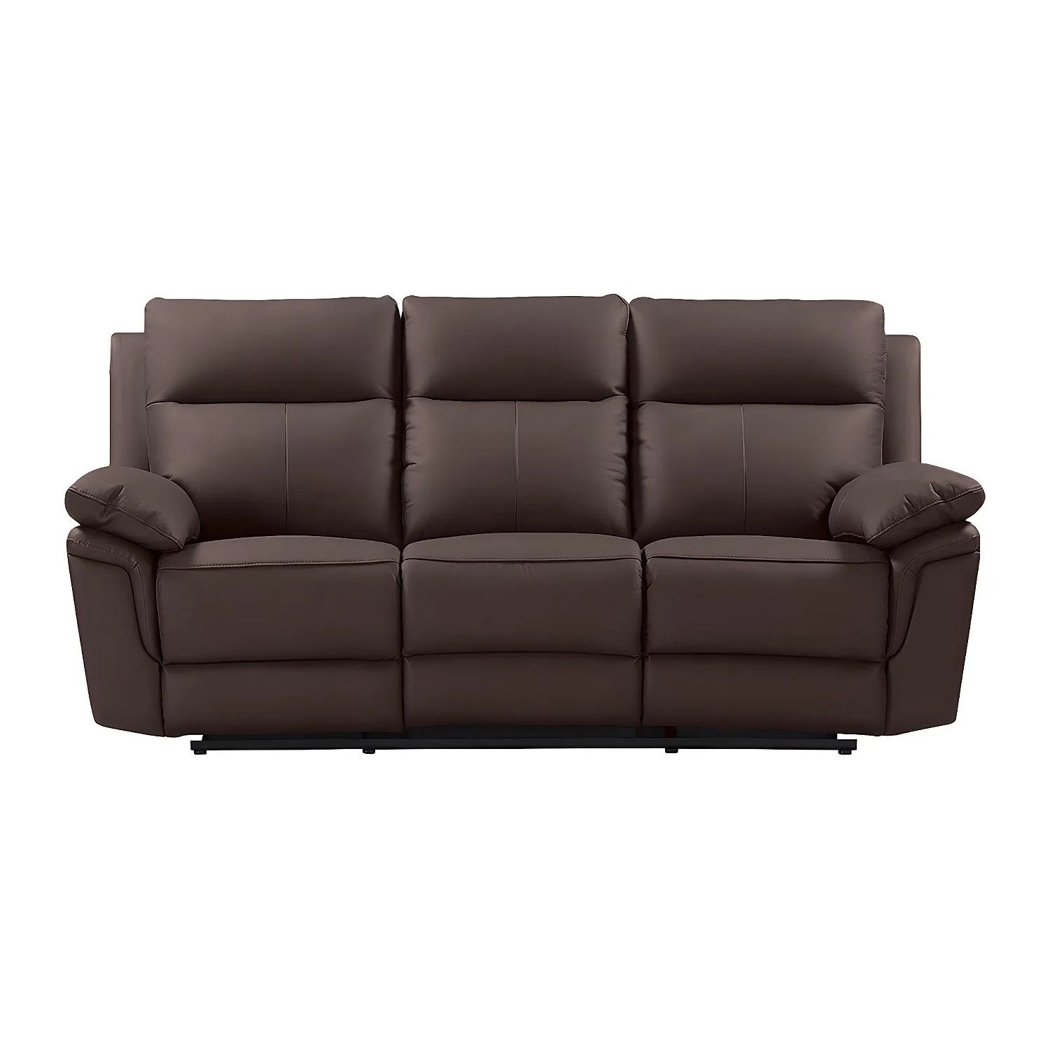 Vente-unique Relaxsofa Pakita Schokoladenbraun 208 cm