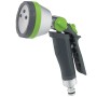 Geka Multibrause Plus 5S Grau, Gartenspritze mit 5 Strahlarten und Regulierventil.