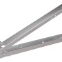 Absaar Solar Halterung für Boden und Flachdach, Neigungswinkel einstellbar.