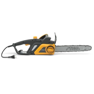 Stiga Elektro-Kettensäge CS 122c, 40 cm Schwert, schwarz-gelb.