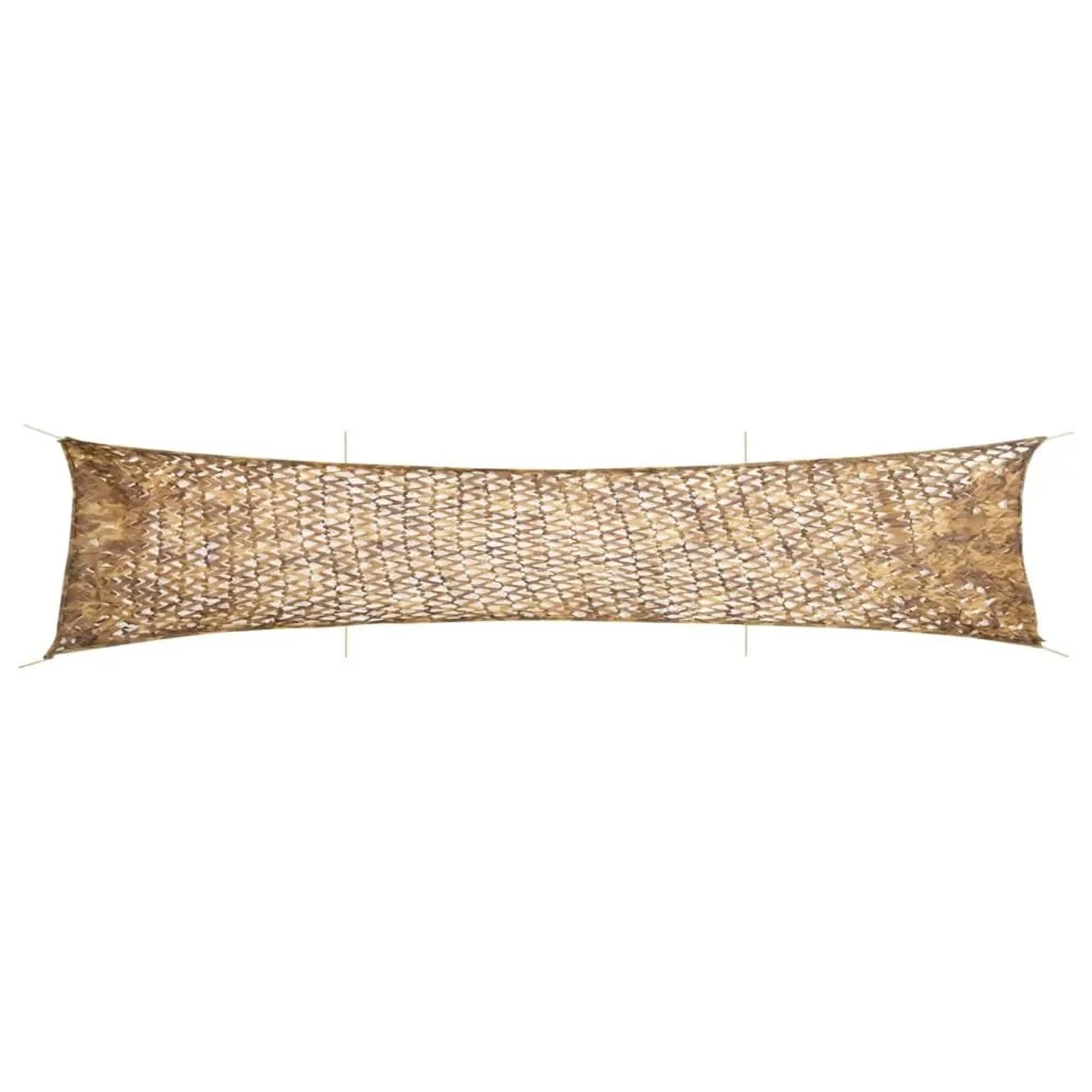 vidaXL Tarnnetz mit Aufbewahrungstasche 706x140 cm Sandfarbe 4008242