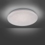 Weiße LED-Deckenleuchte Skyler, Ø 34 cm, für Innenräume.