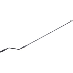 Handkurbel für Maraca Kassettenmarkise, Stahl mit Kunststoffgriff, 160cm lang.