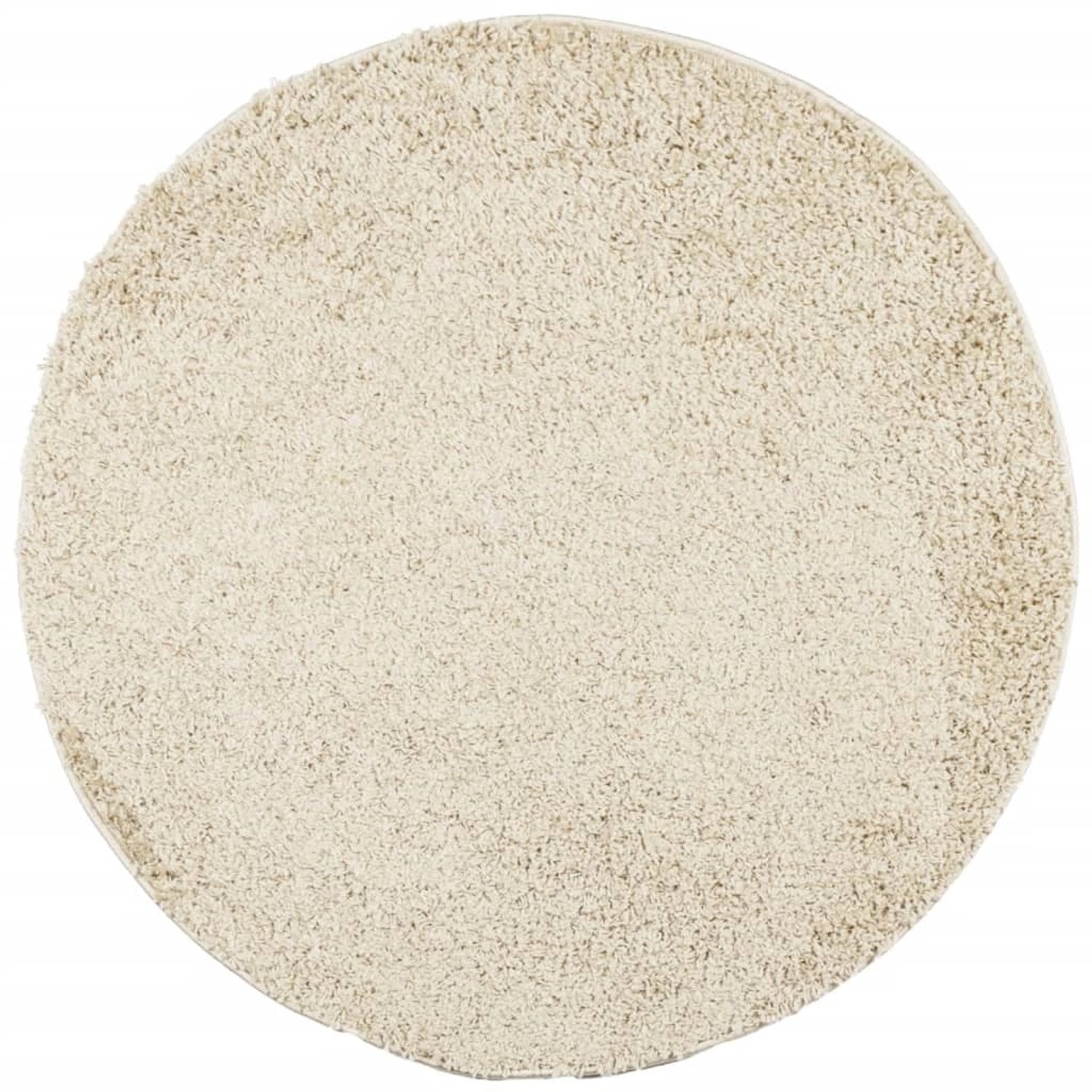 vidaXL Teppich Shaggy Hochflor Modern Golden  120 Cm 1955281 günstig online kaufen