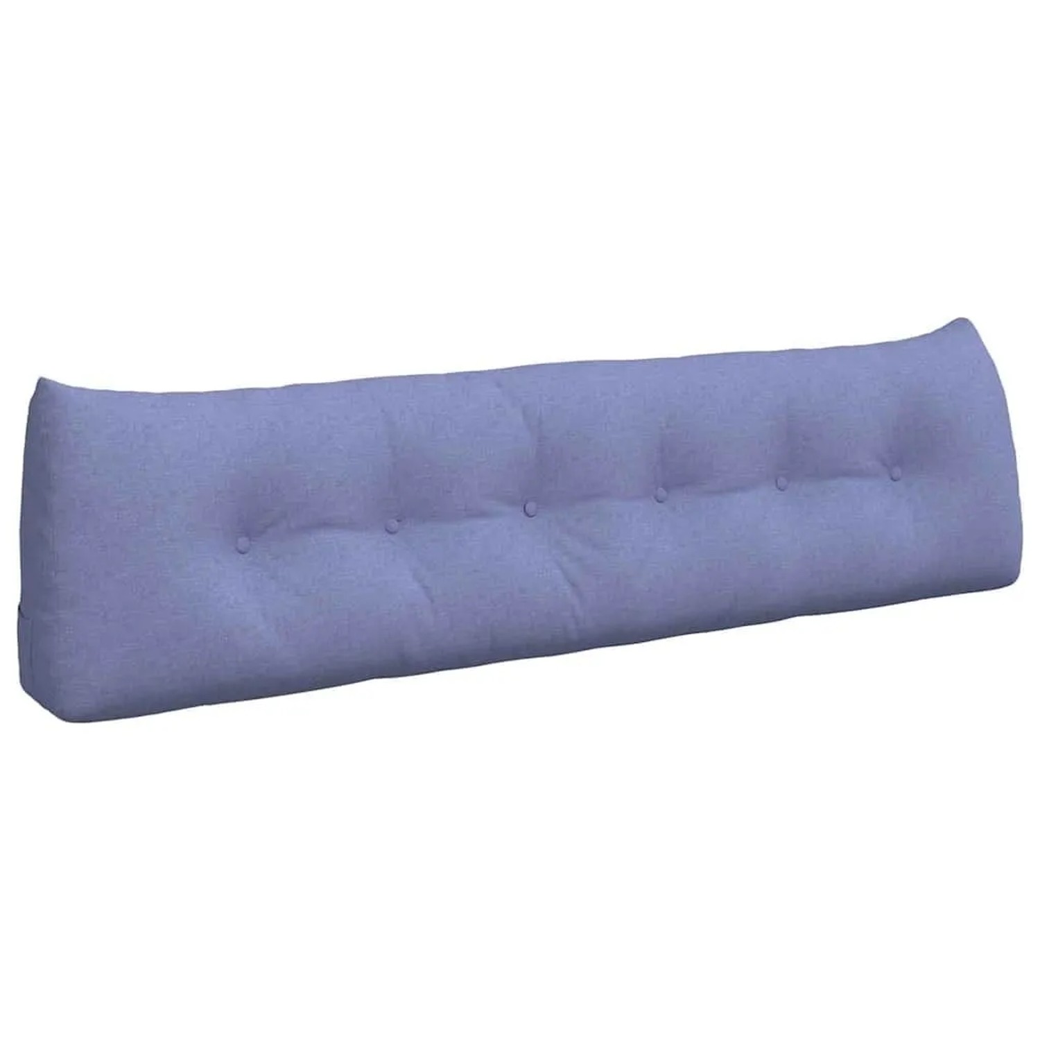 vidaXL Rückenkissen Jeans Blau 180 x 24 x 50 cm Stoff 42014571