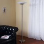 Lindby LED Stehlampe Ragna 9620649 Dimmbar Modern in Alu aus Glas 1-flammig Wohnzimmerleuchte_3