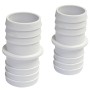 Steinbach Doppelschlauchtüllen, Ø 38 mm, 2er-Pack, für Pool-Installationen.