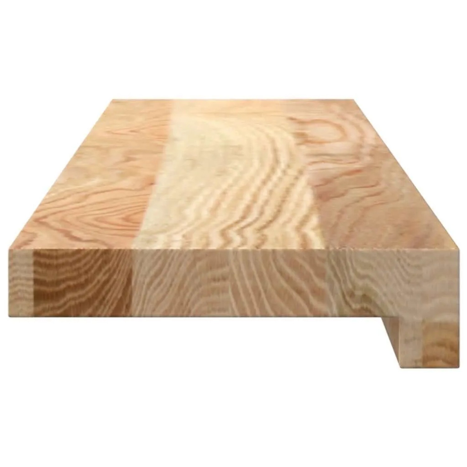 vidaXL Fensterbänke 2 Stk Unbehandelt 70x15x2 cm Massivholz Eiche 4009085_5