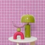 ESTAhome Vliestapete: Lila Karomuster mit weißem Gitter. Dekorative Tapete für moderne Wandgestaltung.