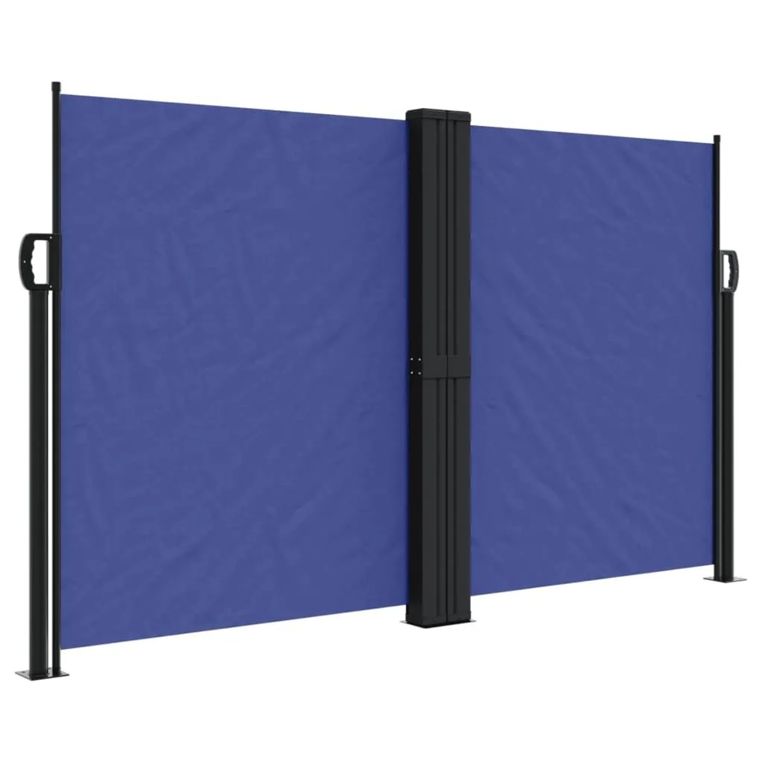 vidaXL Seitenmarkise Ausziehbar Blau 140x1200 cm 4004806