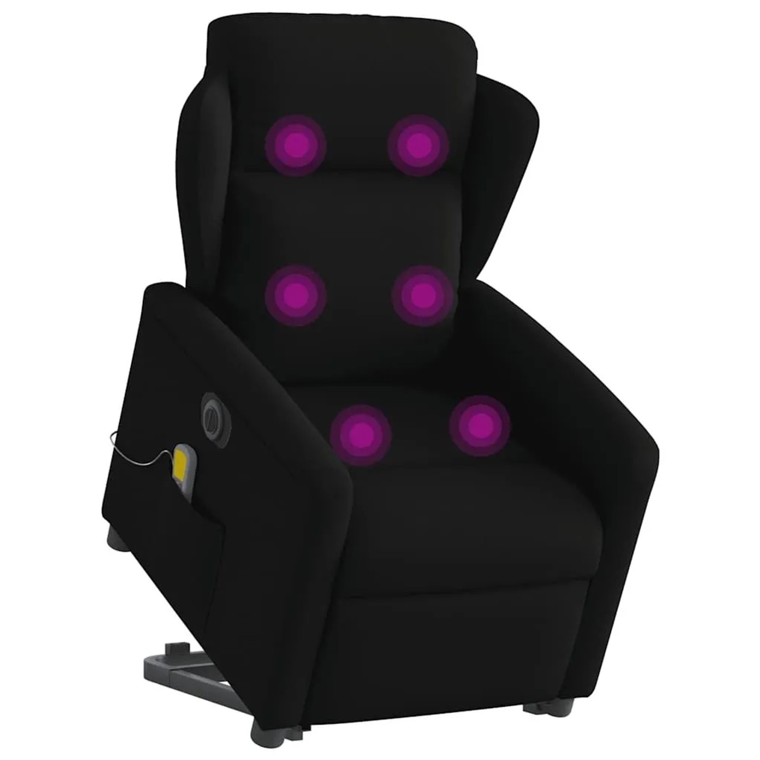 vidaXL Elektrischer Massagesessel mit Aufstehhilfe Schwarz Stoff 3303166 günstig online kaufen