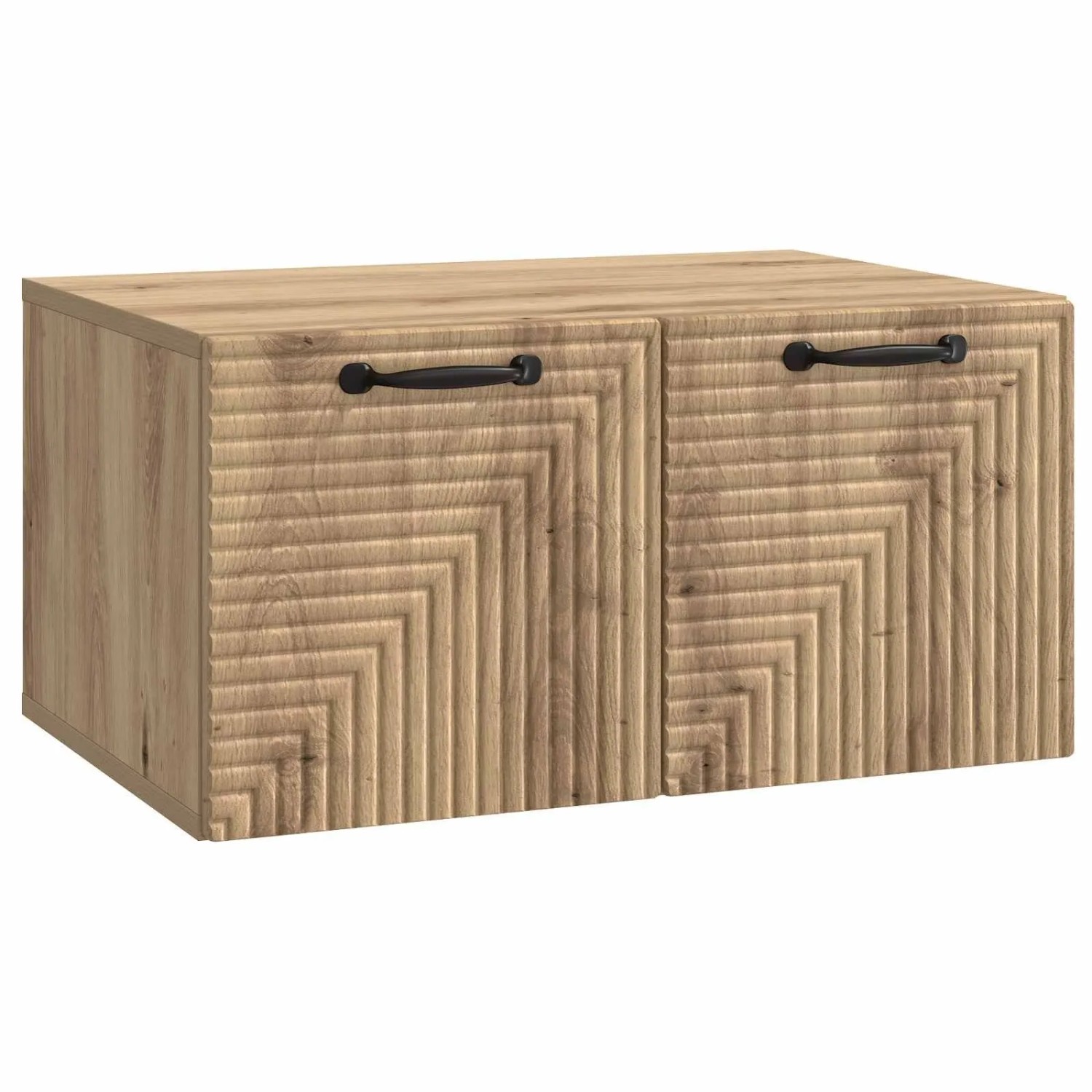 vidaXL Wandmontierter TV-Schrank Artisan-Eiche 59,5 x 41 x 30 cm 898684