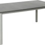 Acamp Acaplan Loft Gartentisch, 160x90 cm, Platin-Schiefer Optik, Teil des Gartenmöbel-Sets.