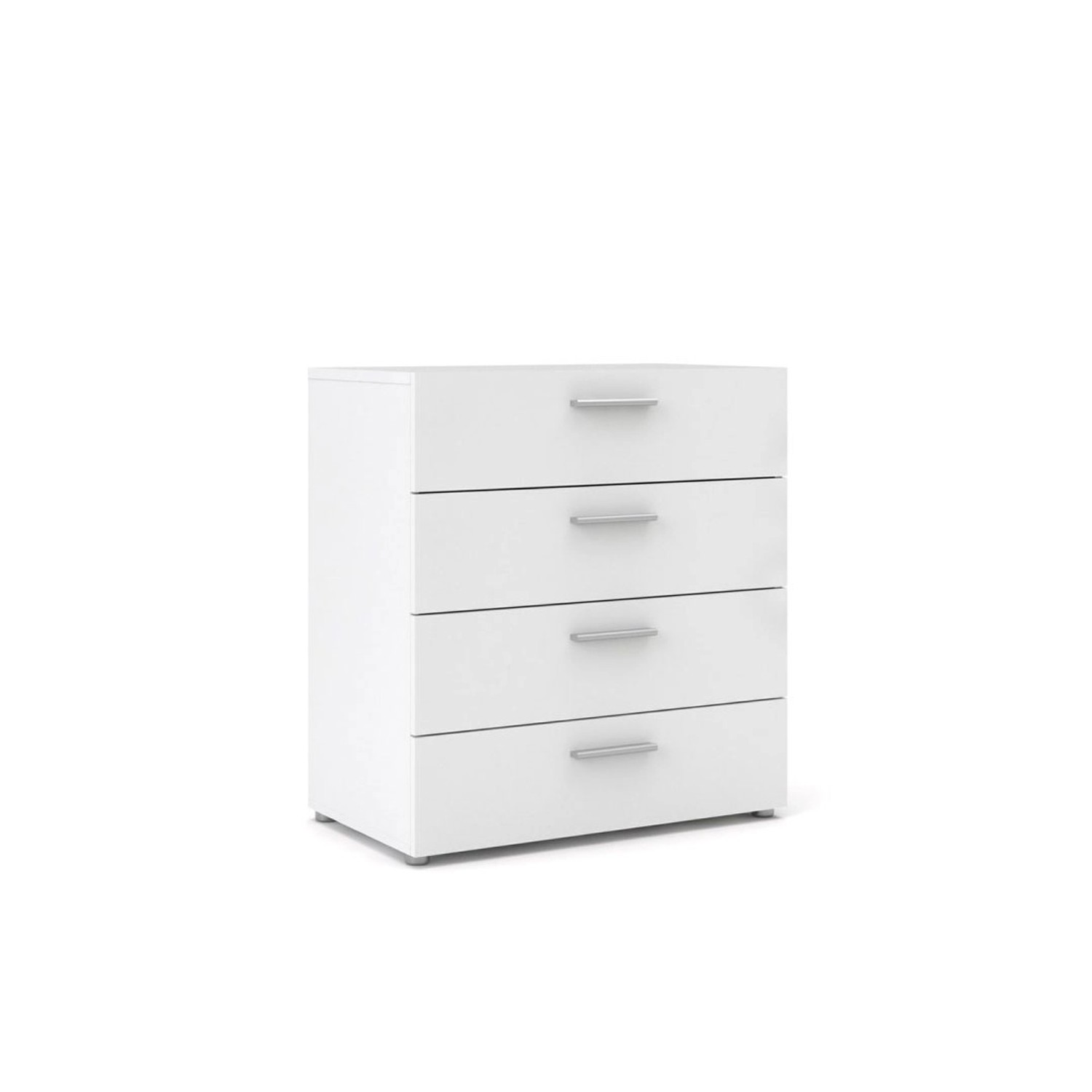 ebuy24 Petra Kommode 4 Schubladen Weiss günstig online kaufen