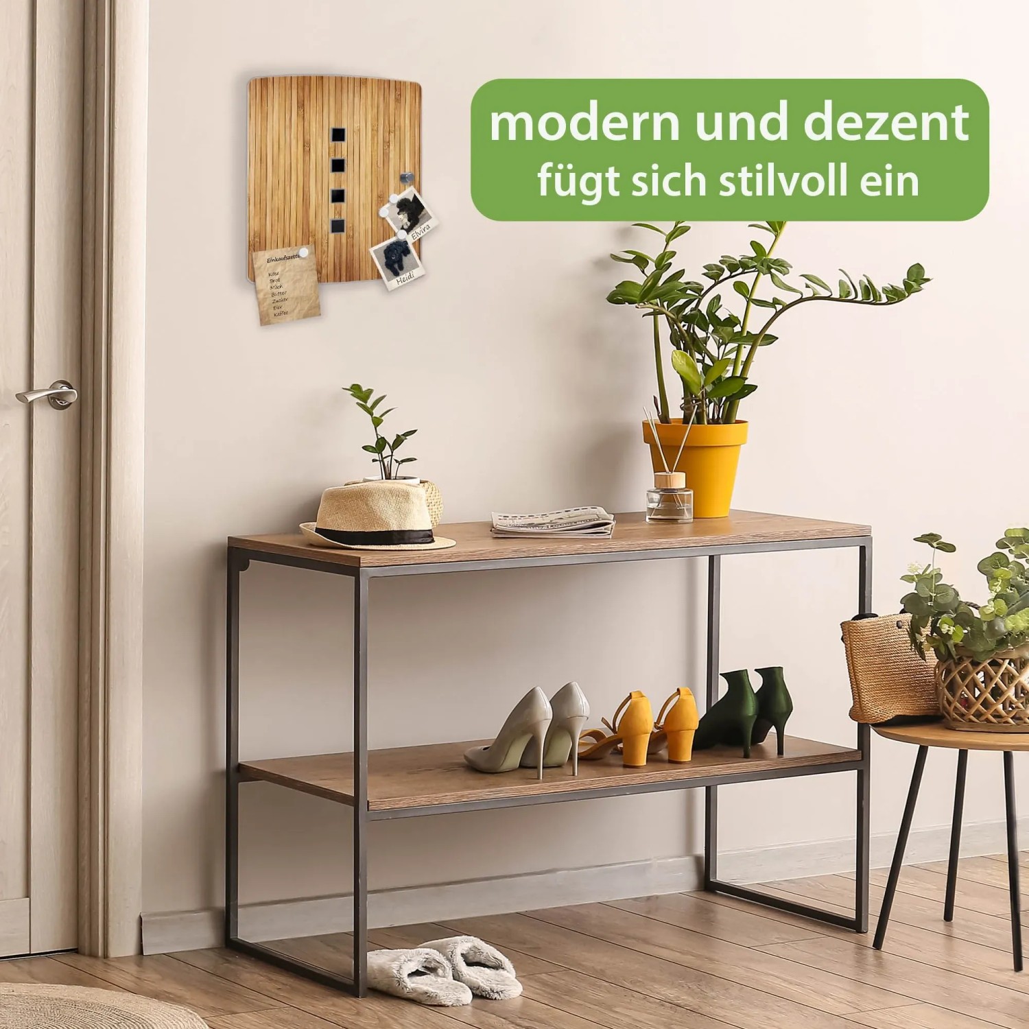 Banjado Schlüsselkasten modern Edelstahl 10 Schlüssel 24 x 21,5 x 7 cm kaufen bei OBI