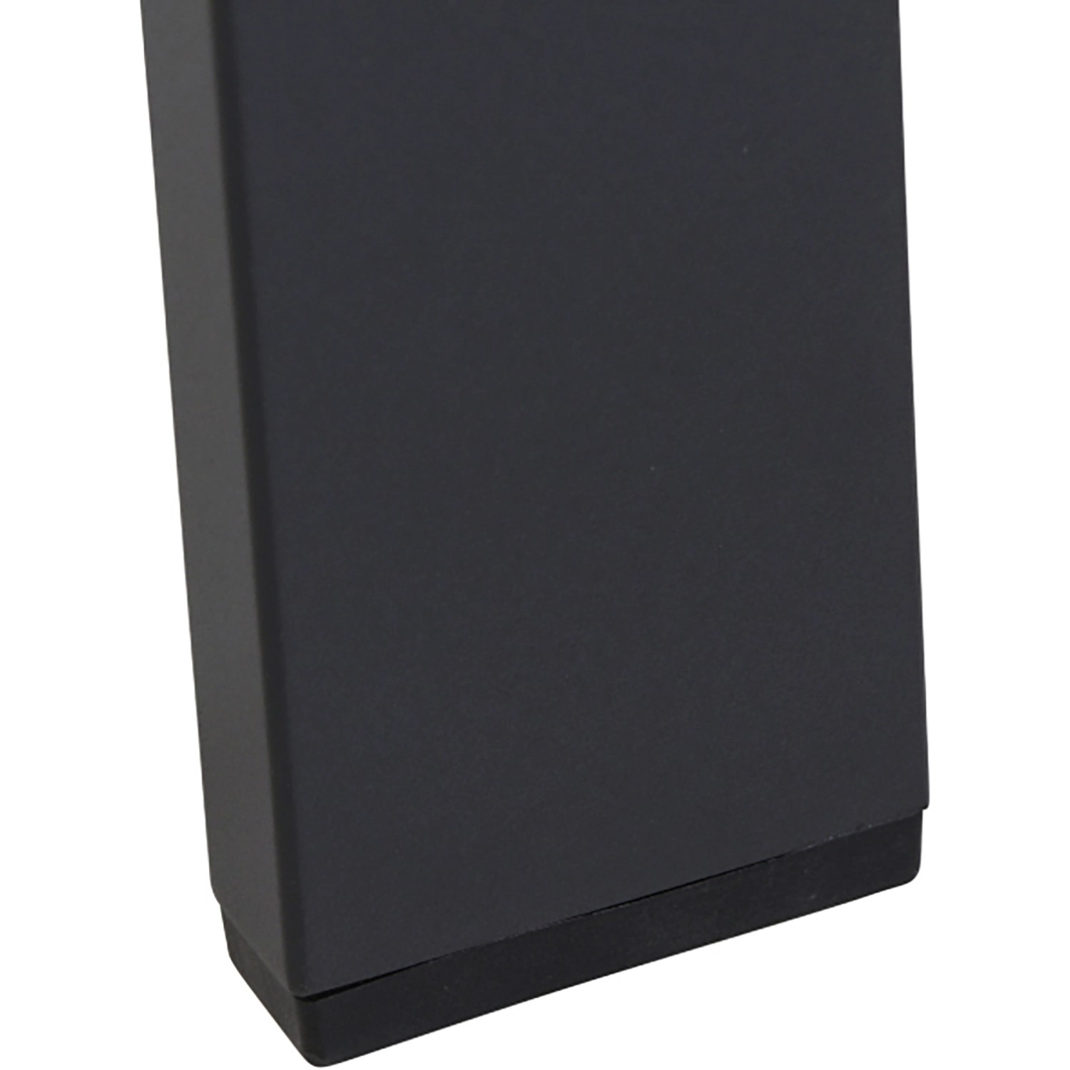 Detailaufnahme: Bein des anthrazitfarbenen Siena Garden Valencia Dining Move Sessels.