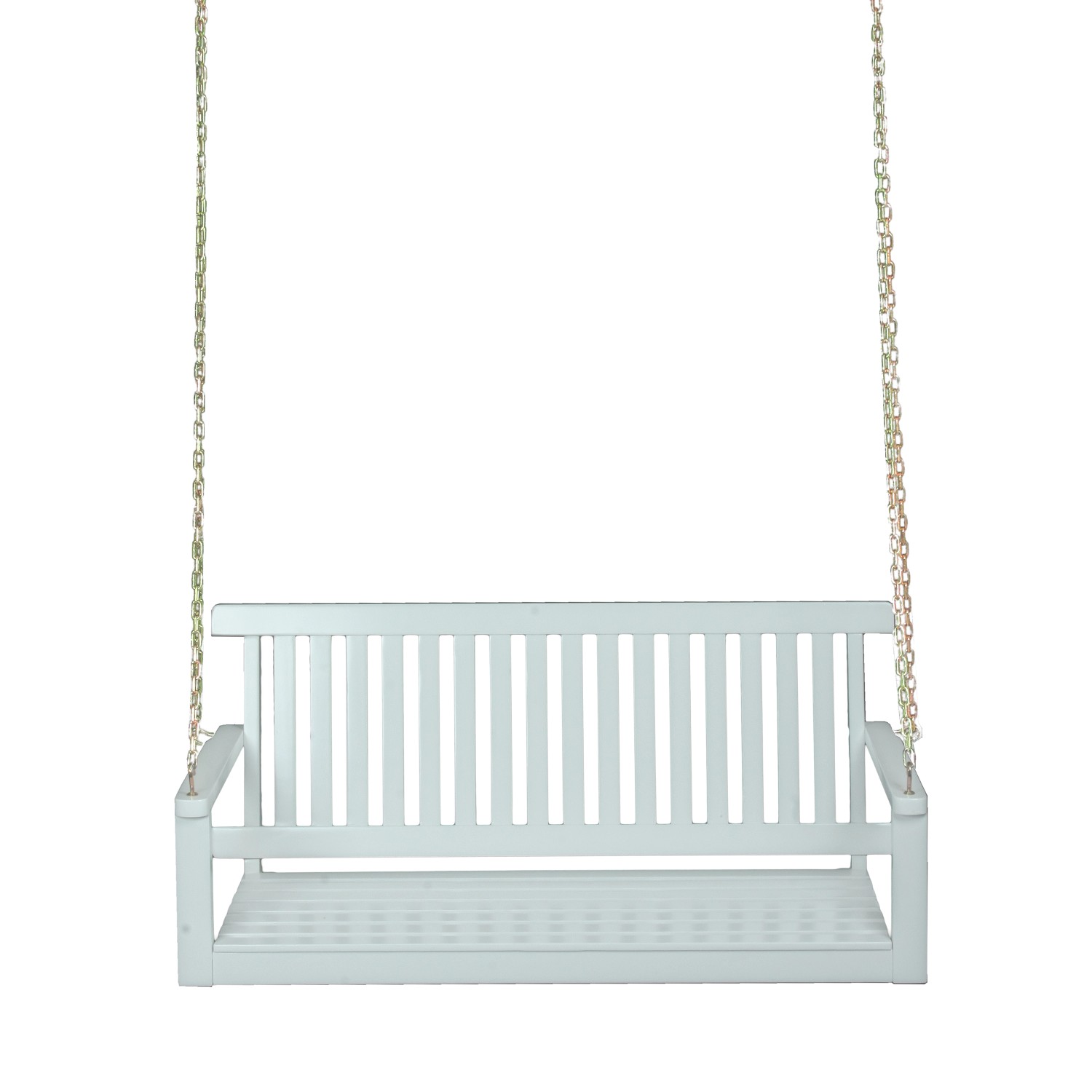 Garden Pleasure Hängebank Augusta 56 cm x 130 cm x 63 cm Weiß FSC®
