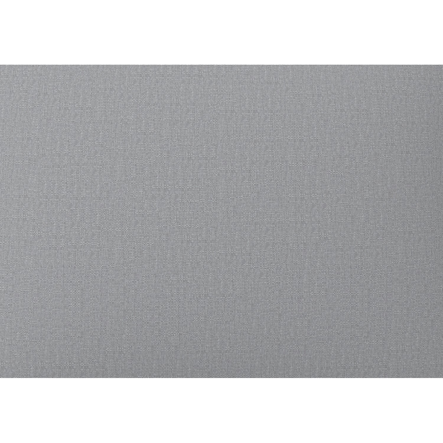 Detailaufnahme der beigen Polyspun-Auflage des Lounge-Sets Edna, passend zu Gartenmöbeln mit Seilbespannung.