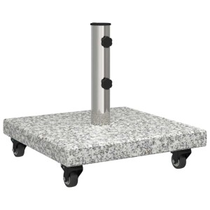vidaXL Sonnenschirmständer Grau 45 x 45 x 45 cm Granit 42006584