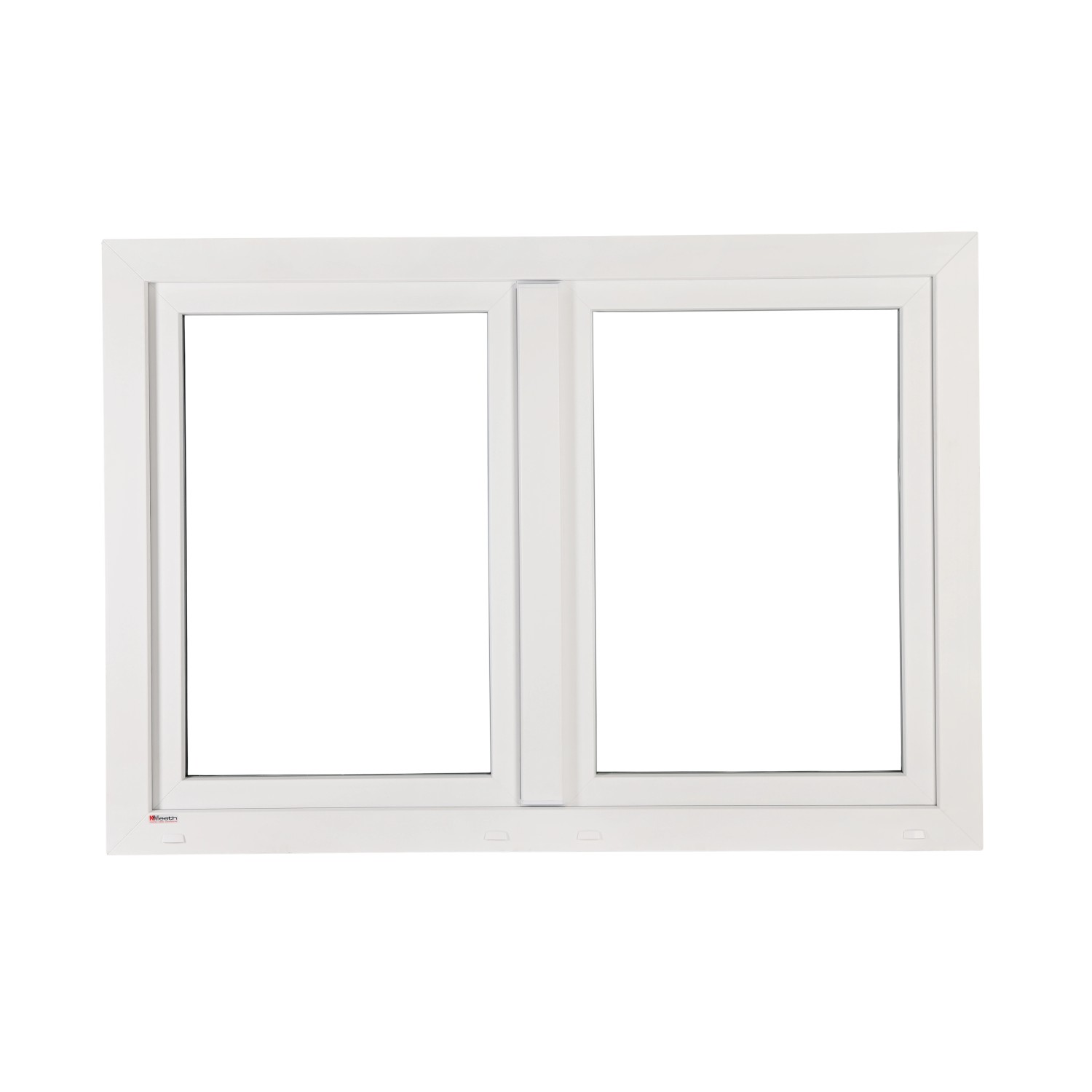 KM Meeth Kunststoff-Fenster CL70P Weiß 140 cm x 80 cm DIN Links günstig online kaufen