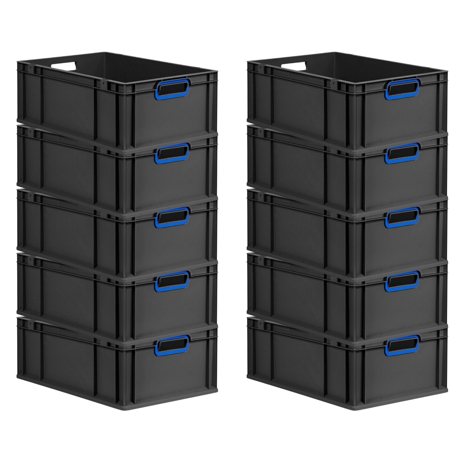 PROREGAL SparSet 10x Eurobox Nextgen Color HxBxT 22x40x60cm 44 Liter Griffe günstig online kaufen