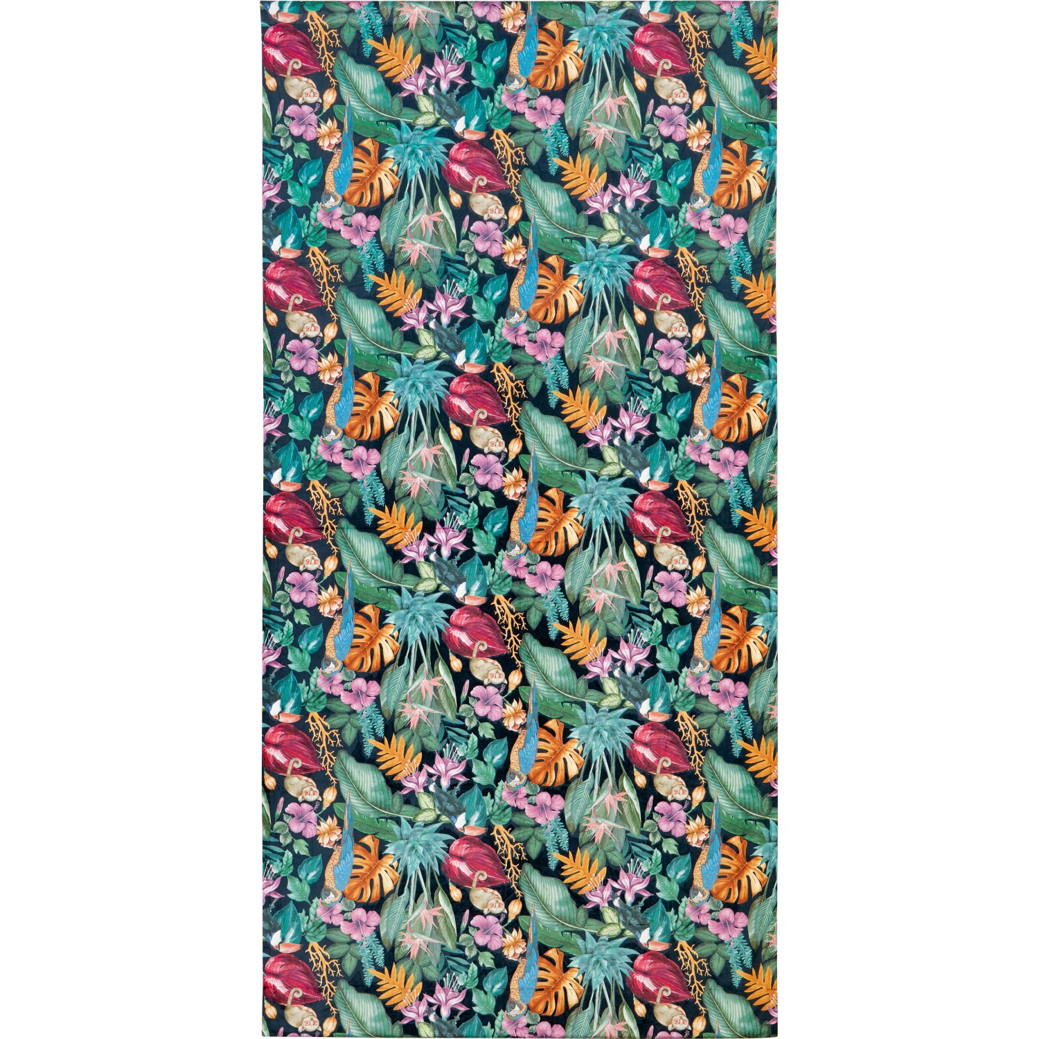 Ösenschal 2-er Set 280 cm x 140 cm Floral günstig online kaufen