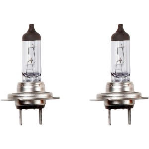 Zwei OBI H7 Power Vision +30 Ersatzlampen für Autoelektrik, 12V/55W, im Set.