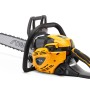 Stiga CS 545 Benzin-Kettensäge in Gelb und Schwarz, 40 cm Schwertlänge.