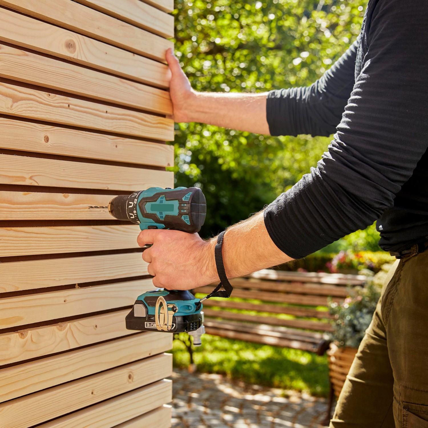 Gardena WandSchlauchbox XL 35 m & Reinigungsspritze bei OBI