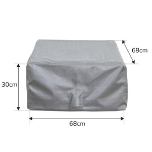 PegasoMarine Schutzhülle 68x68x30 cm für Gartentisch, wetterfeste Gartenmöbel Abdeckung.