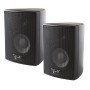 Dynavox AS-301 Miniboxen Lautsprecher, schwarz, Paarpreis. Kompakte Lautsprecher für Desktop oder Heimkino.