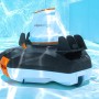 Flowclear Aquarover Poolroboter im Pool, automatische Poolreinigung für sauberes Wasser.