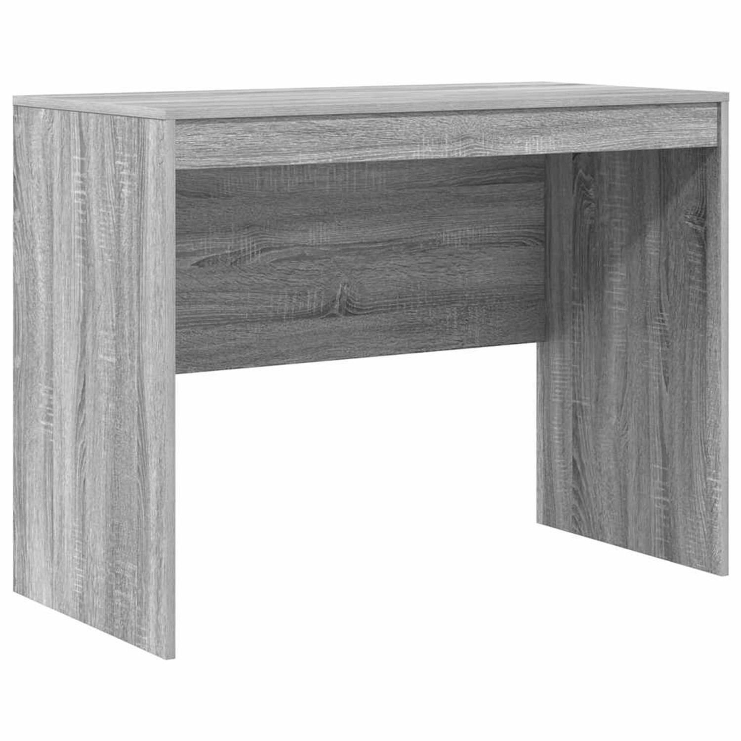 vidaXL Schreibtisch Grau Sonoma 100 x 50 x 76 cm Holzwerkstoff 869447 günstig online kaufen