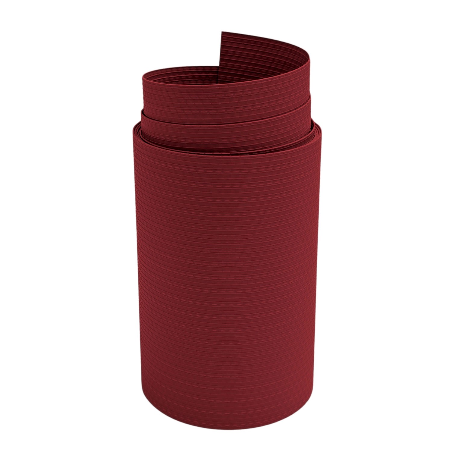 zaunzu Sichtschutz DELUX-R Einzelstreifen mit Wabenstruktur Bordeauxrot 2,5 günstig online kaufen