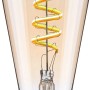 Paulmann E27 LED Leuchtmittel ST64, 7,5W, mit spiralförmigem Filament in Retro-Optik.
