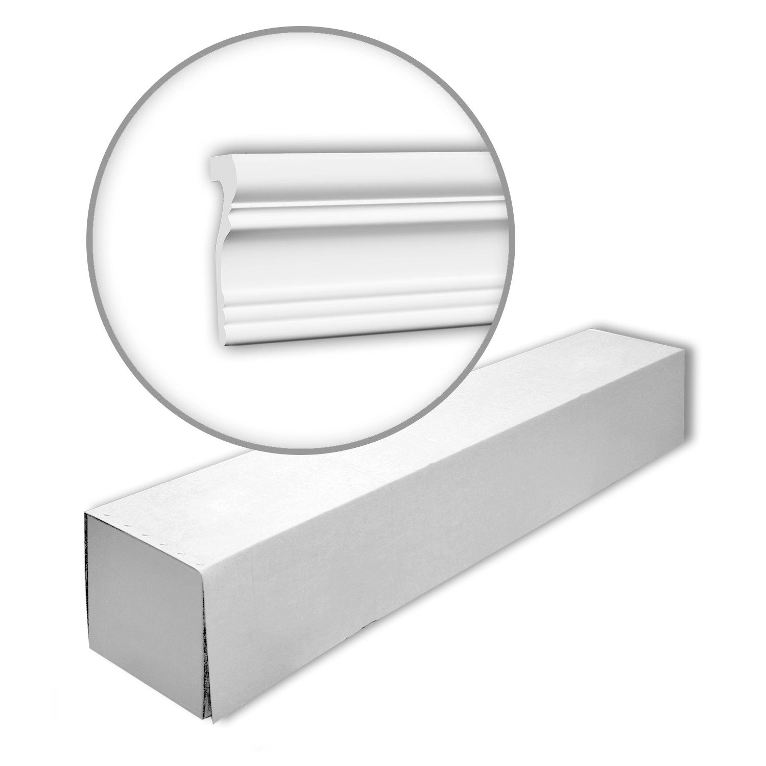 PROFHOME 151355 Wand- und Friesleisten 1 Karton Set mit 16 Zierleisten 32 m günstig online kaufen