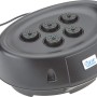 Oase Water Starlet Wasserspiel mit 5 Düsen und LED-Beleuchtung für Teiche.