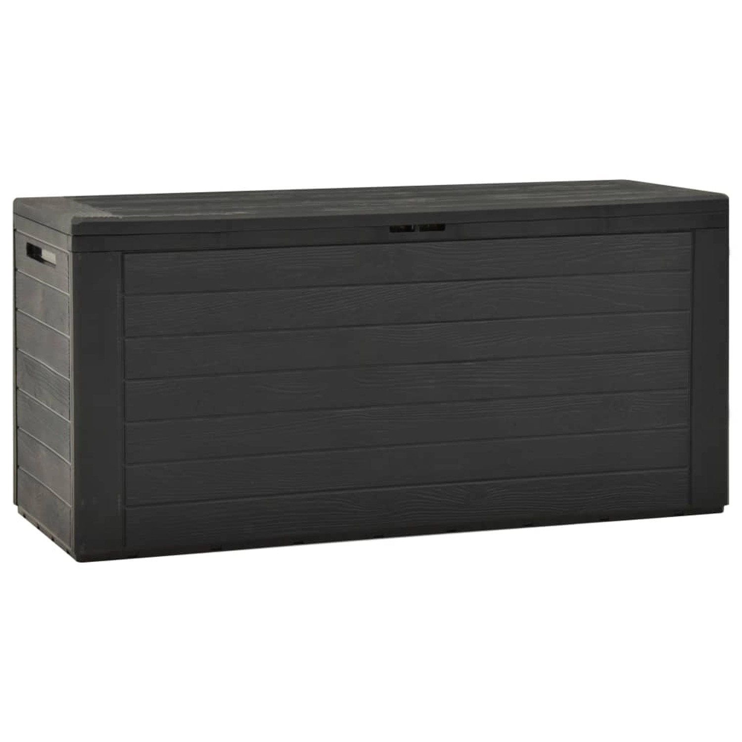 Gartenbox Anthrazit 116x44x55 Cm günstig online kaufen