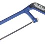 LUX Universalsäge Classic mit blauem Rahmen und schwarzem Griff, geeignet für Metalle.