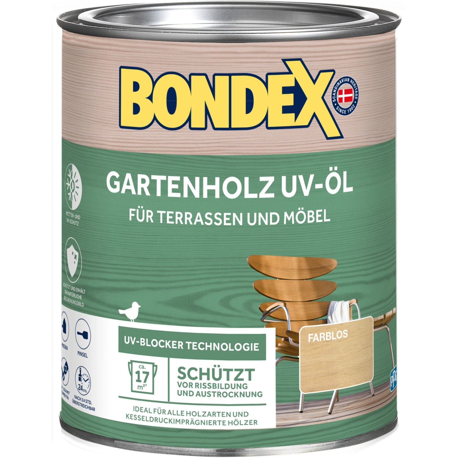 Bondex UV-Öl Universal Transparent 750 ml